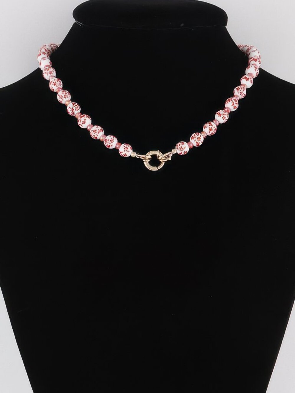 Flower Beaded Necklace